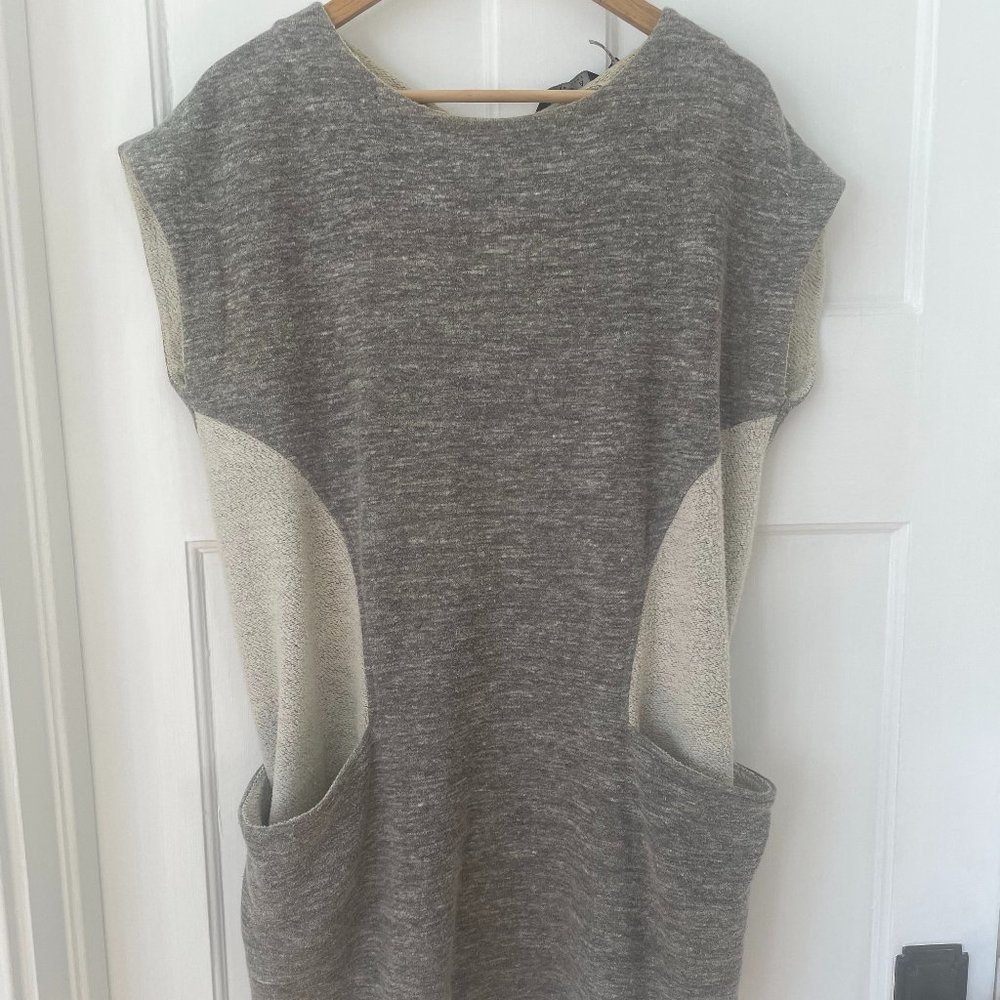 Anthropologie Zoa Super Cozy Fleece/cotton tunic dress